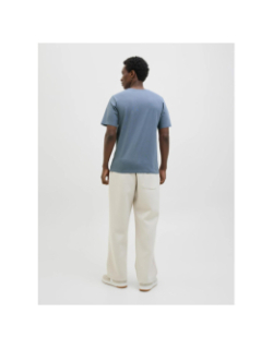 T-shirt logan summer print bleu homme - Jack & Jones
