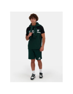 Short molleton contemporain vert homme - Le Coq Sportif