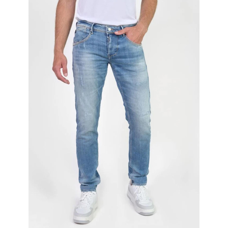 Jean ajusté 700/11 sernine bleu homme - Le Temps Des Cerises