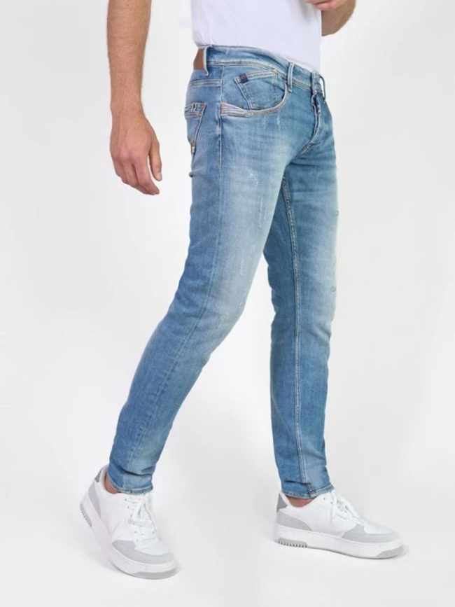 Jean ajusté 700/11 sernine bleu homme - Le Temps Des Cerises