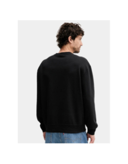 Sweat badge terry noir homme - Calvin Klein Jeans