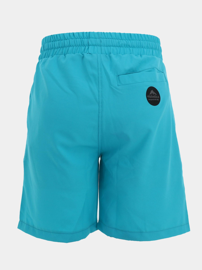 Short yucatan bleu turquoise homme - Helvetica