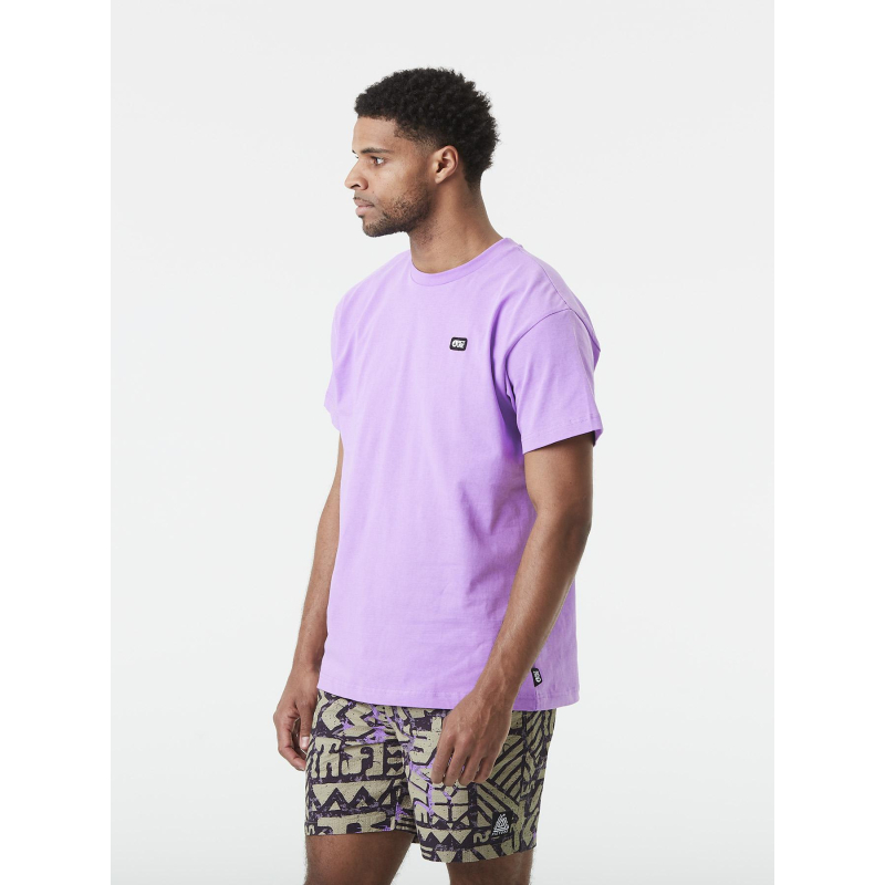 T-shirt à manches courtes yorra violet homme - Picture
