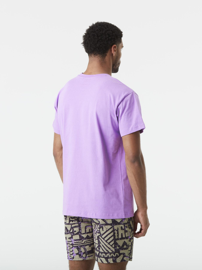 T-shirt à manches courtes yorra violet homme - Picture