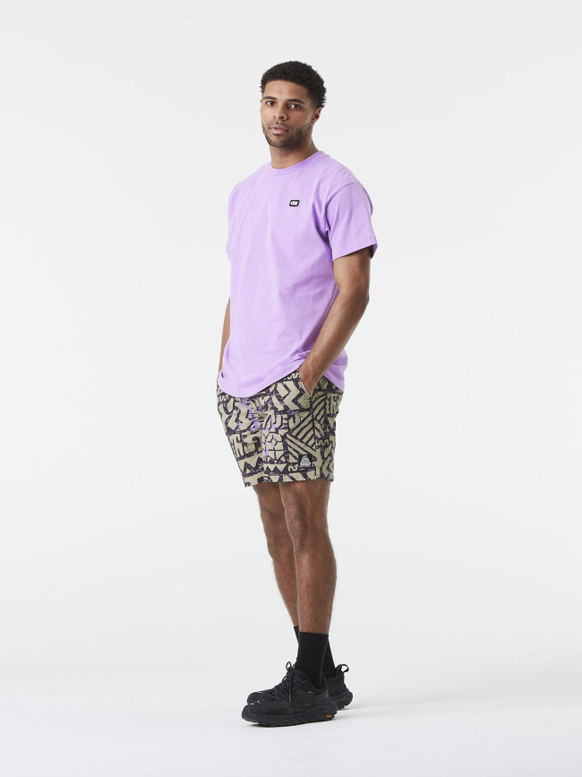 T-shirt à manches courtes yorra violet homme - Picture