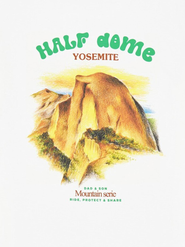 T-shirt à manches courtes d&s halfdome écru adulte - Picture