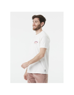 T-shirt dolomite natural blanc homme - Picture