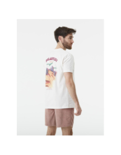 T-shirt dolomite natural blanc homme - Picture