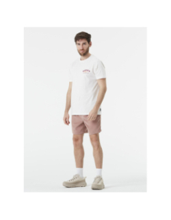 T-shirt dolomite natural blanc homme - Picture