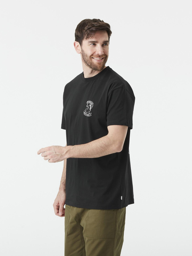 T-shirt à manches courtes terra noir homme - Picture