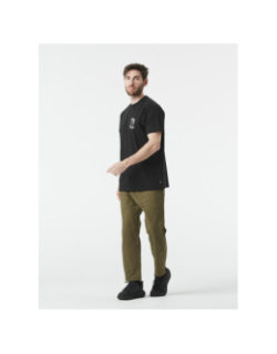 T-shirt à manches courtes terra noir homme - Picture