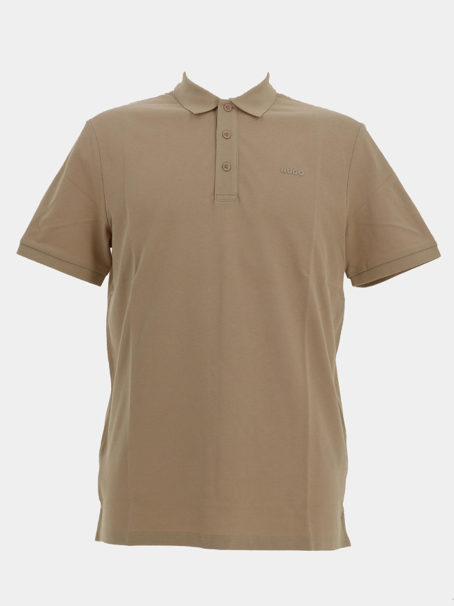 Polo donos medium beige homme - Hugo