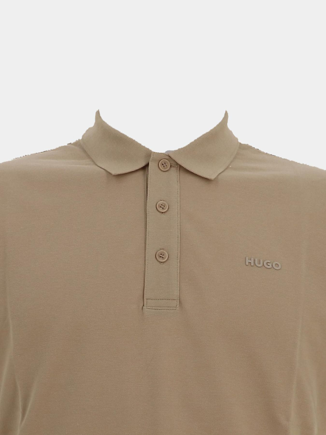 Polo donos medium beige homme - Hugo