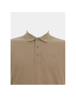 Polo donos medium beige homme - Hugo