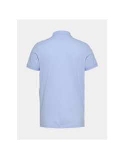 Polo slim placket bleu clair homme - Tommy Jeans