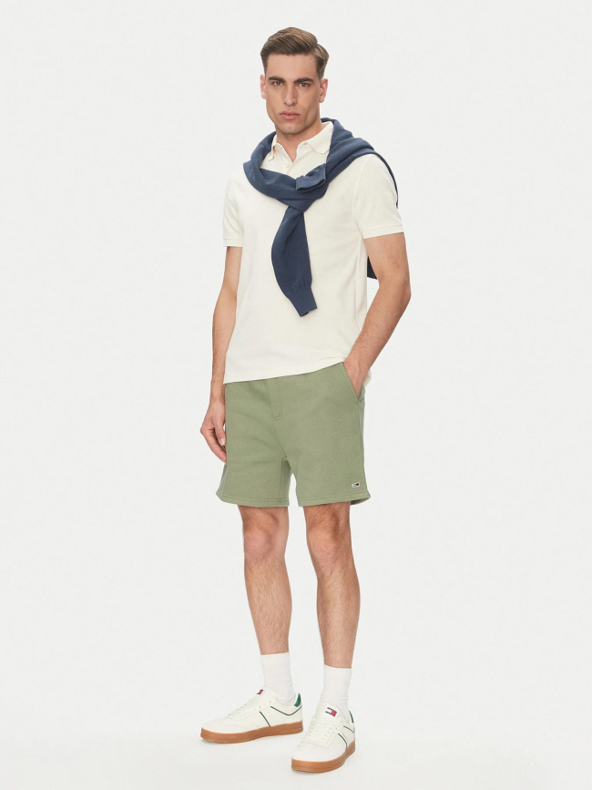 Short jogging flag beach vert homme - Tommy Jeans