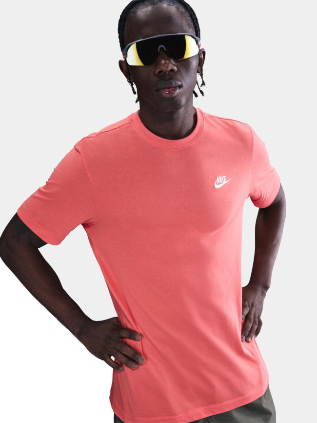 T-shirt nsw club corail homme - Nike