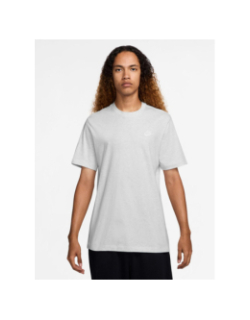 T-shirt nsw club chiné gris clair homme - Nike
