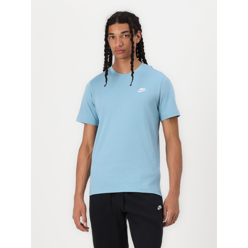 T-shirt nsw club bleu turquoise homme - Nike