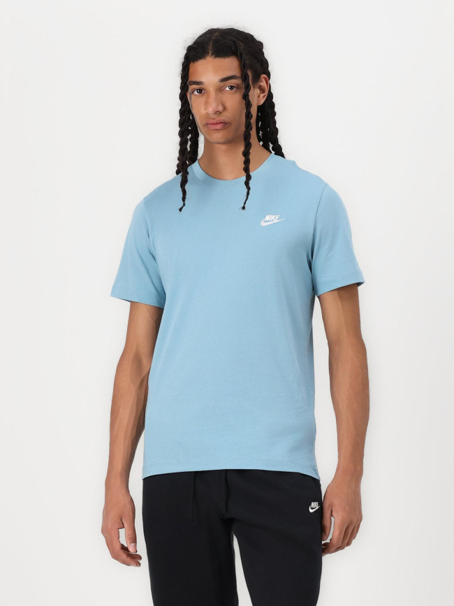 T-shirt nsw club bleu turquoise homme - Nike