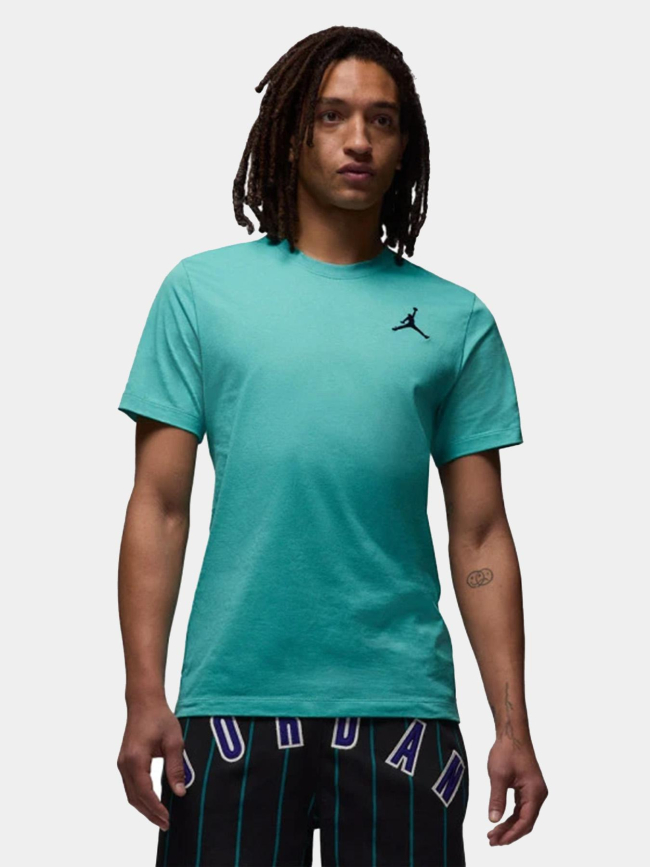T-shirt jumpman jordan logo brodé bleu homme - Nike
