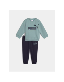 Ensemble sweat et jogging minicats vert et bleu enfant - Puma