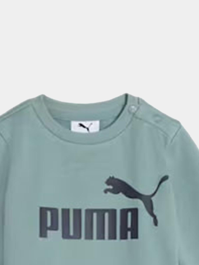 Ensemble sweat et jogging minicats vert et bleu enfant - Puma