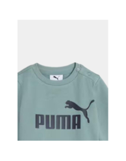 Ensemble sweat et jogging minicats vert et bleu enfant - Puma