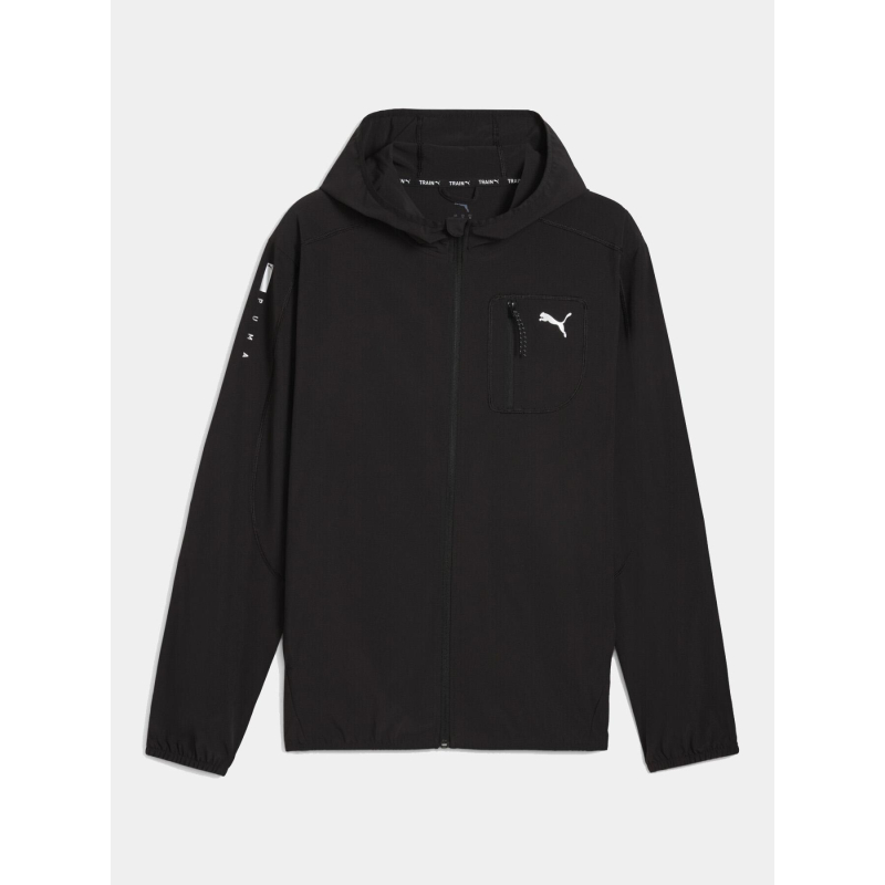 Veste de survêtement flex noir homme - Puma