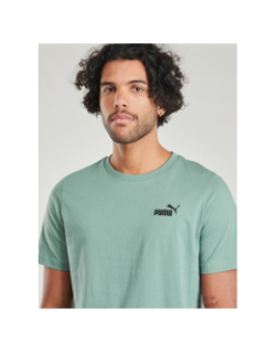 T-shirt essentials small logo no.1 vert homme - Puma