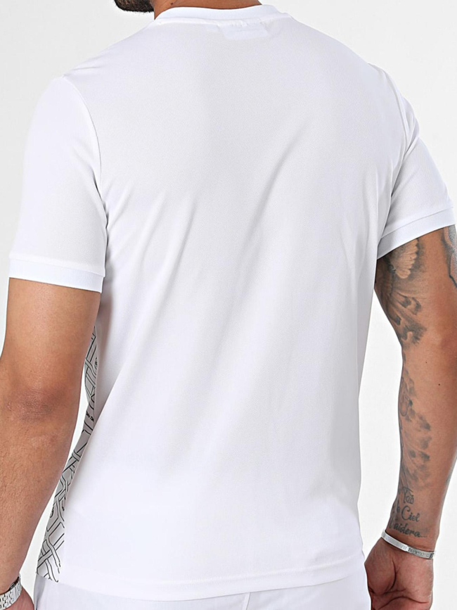 T-shirt à manches courtes labirinto blanc homme - Sergio Tacchini