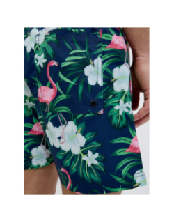 Short de bain à fleurs maui novelty bleu vert homme - Jack & Jones
