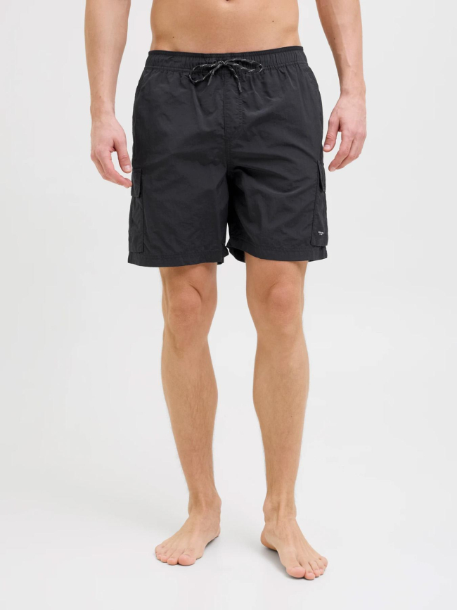 Short de bain cargo naxos noir homme - Jack & Jones