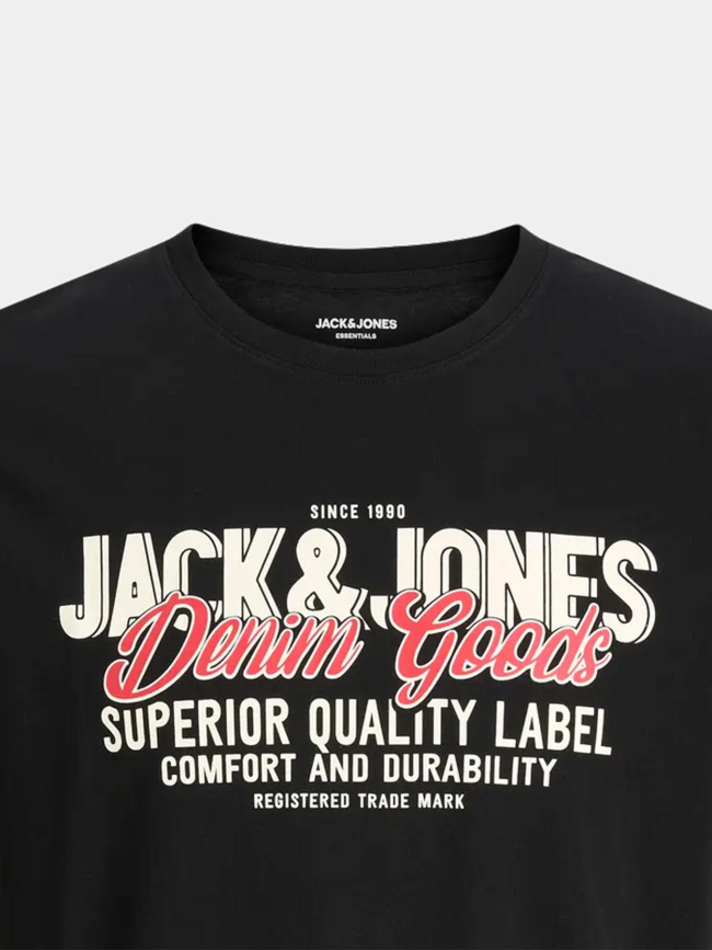 T-shirt logo 25 noir homme - Jack & Jones