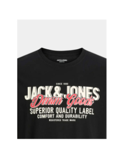 T-shirt logo 25 noir homme - Jack & Jones