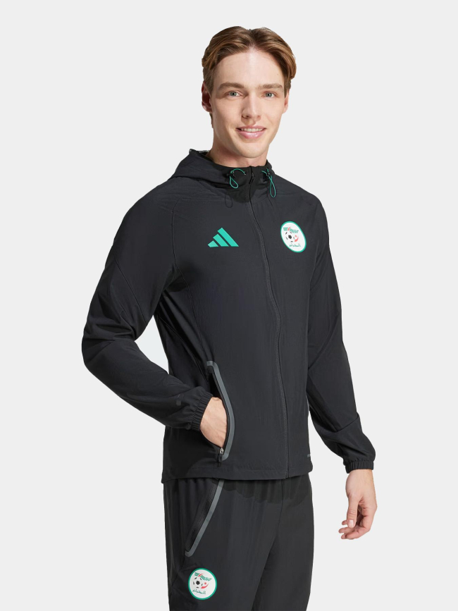 Veste de voyage algérie tiro 25 vis tech noir homme - Adidas