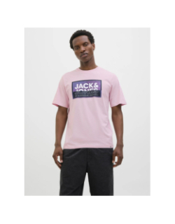 T-shirt logan summer print rose homme - Jack & Jones