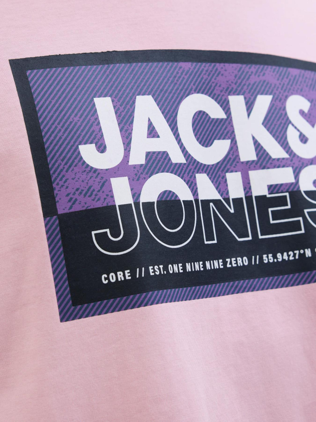 T-shirt logan summer print rose homme - Jack & Jones