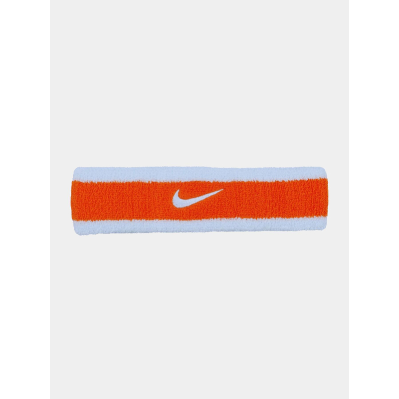Bandeau éponge swoosh orange et bleu - Nike