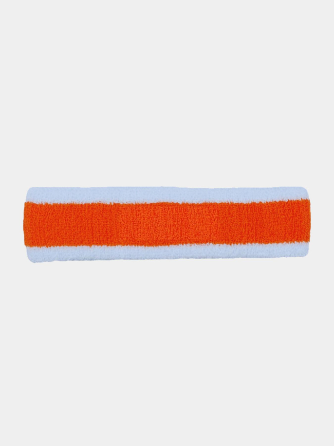 Bandeau éponge swoosh orange et bleu - Nike
