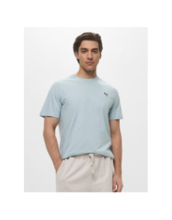 T-shirt essential color petit logo bleu homme - Puma