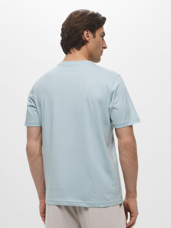T-shirt essential color petit logo bleu homme - Puma