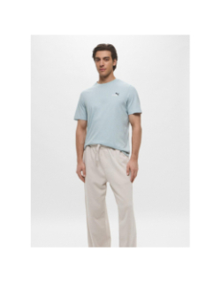 T-shirt essential color petit logo bleu homme - Puma
