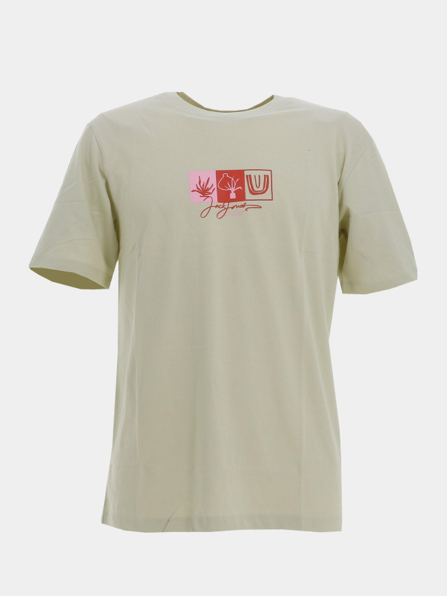 T-shirt canggu vert homme - Jack & Jones