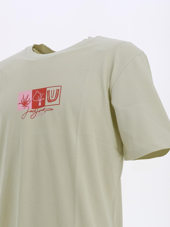 T-shirt canggu vert homme - Jack & Jones