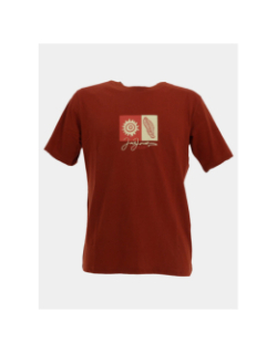 T-shirt canggu orange homme - Jack & Jones