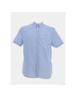 Chemise seersucker bleu homme - Guess