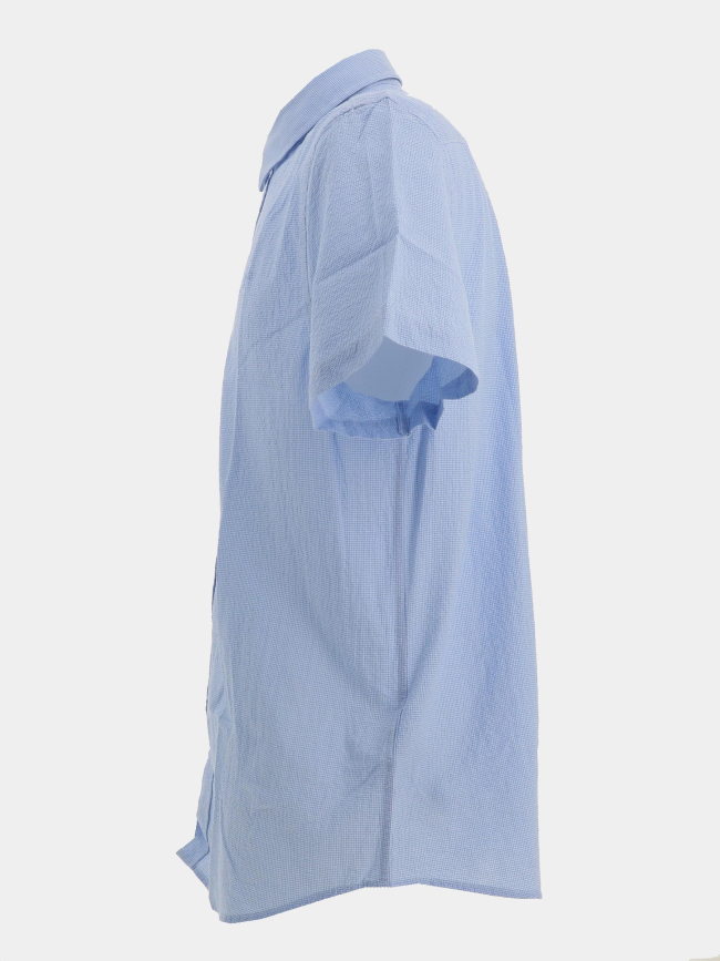 Chemise seersucker bleu homme - Guess