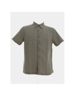 Chemise wimbley dobby kaki homme - Guess