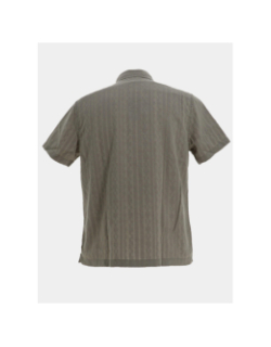 Chemise wimbley dobby kaki homme - Guess